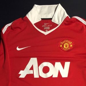 Authentic Player Issue Manchester United Jersey